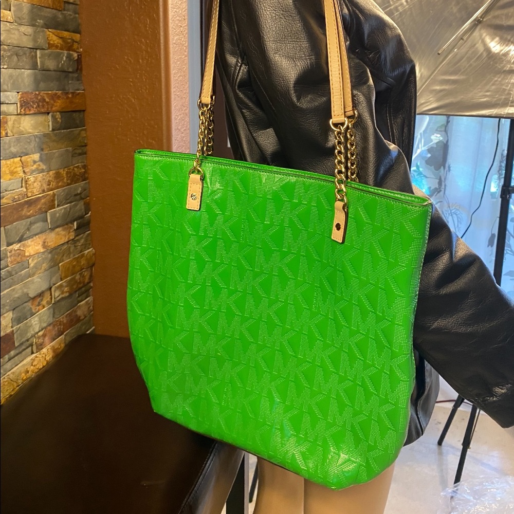 Green mk bag